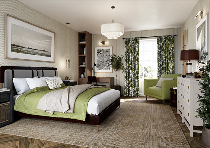 Lavish, Moss - Made to Measure Curtains - Image 7